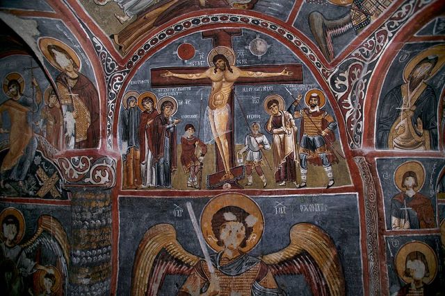 カッパドキア　キリスト教　フレスコ画