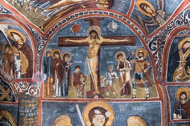 キリスト　カッパドキア　フレスコ画