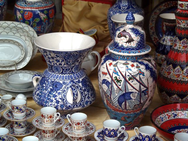 トルコ　陶器　食器