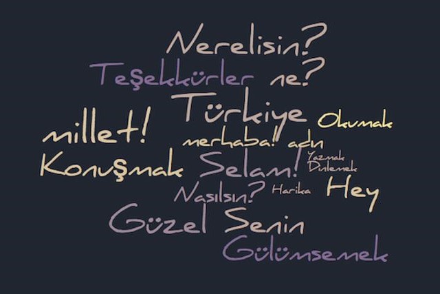 トルコ語　文字