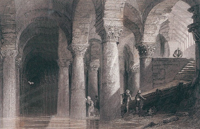 地下宮殿　イスタンブール　バシリカ・シスタン