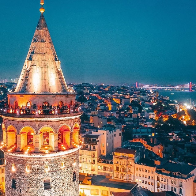 ガラタ塔　イスタンブール