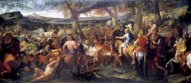 アレキサンダー大王　ヒュダスペス河畔の戦い