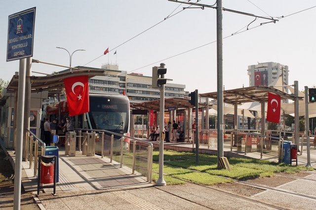 トルコ　電車