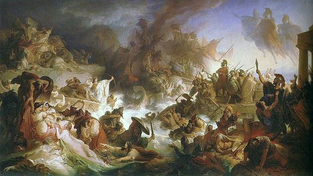 サラミスの海戦　ペルシア戦争