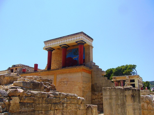 クレタ島　クノッソス宮殿